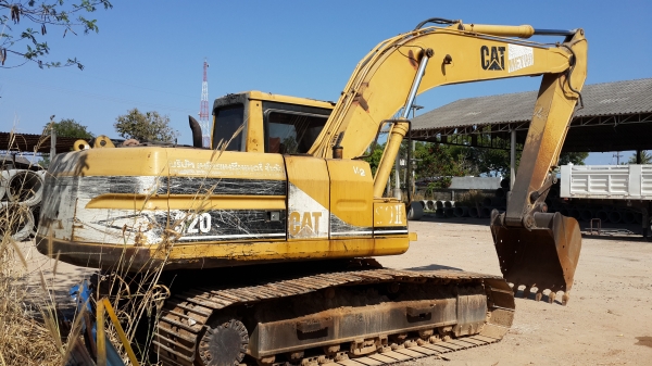 ขายด่วนCAT320เวอร์ช้นทูสภาพพร้อมใช้สุดๆเอกสารเล่มทะเบียนโทร0801515451