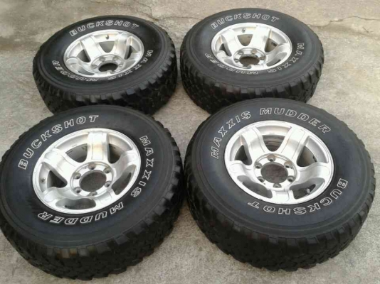 ขายล้อ 15 INTER SPEED JAPAN พร้อมยาง MUD 31 ขายล้อ 15 INTER SPEED JAPAN พร้อมยาง MUD 31