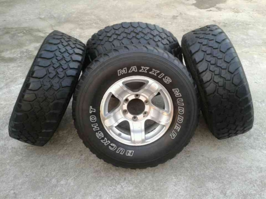 ขายล้อ 15 INTER SPEED JAPAN พร้อมยาง MUD 31 ขายล้อ 15 INTER SPEED JAPAN พร้อมยาง MUD 31