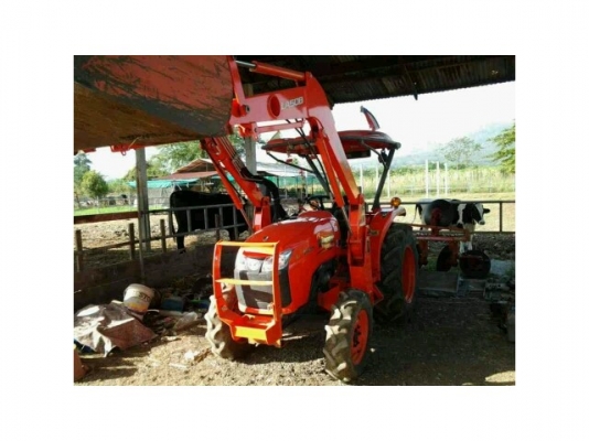 ขายรถตักKUBOTA L4508 ใช้งานน้อย354ชม. อุปกรณ์ครบ ปี53