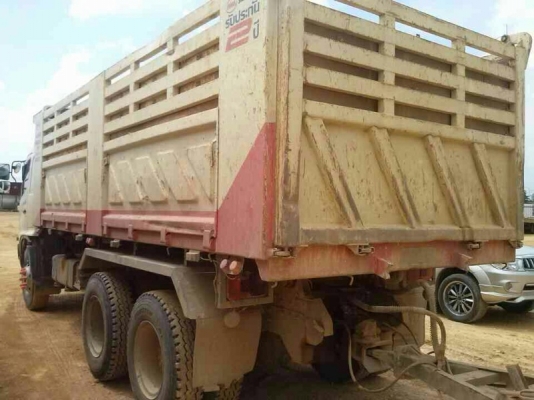 รถฮีโน่ 10 ล้อดั้ม FM8J  251 แรงม้า. ปี 55  ( รถวิ่ง 1xx,xxx กม. )  สนใจติดต่อ 081 - 6079515