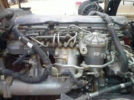 รถฮีโน่ 10 ล้อดั้ม FM8J  251 แรงม้า. ปี 55  ( รถวิ่ง 1xx,xxx กม. )  สนใจติดต่อ 081 - 6079515