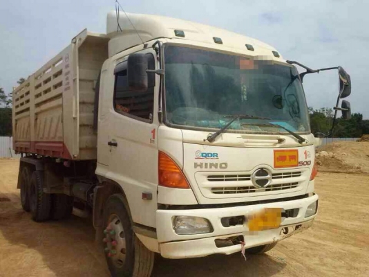 รถฮีโน่ 10 ล้อดั้ม FM8J  251 แรงม้า. ปี 55  ( รถวิ่ง 1xx,xxx กม. )  สนใจติดต่อ 081 - 6079515