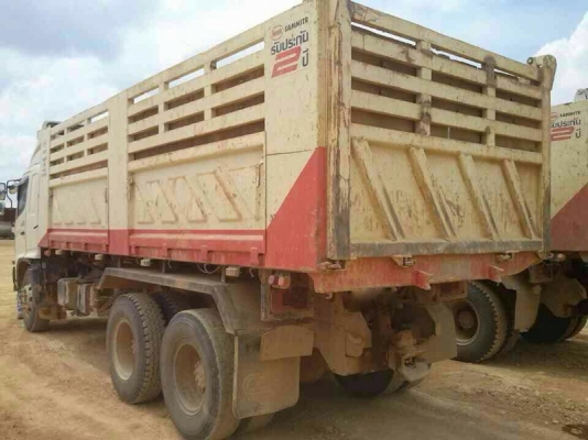 รถฮีโน่ 10 ล้อดั้ม FM8J  251 แรงม้า. ปี 55  ( รถวิ่ง 1xx,xxx กม. )  สนใจติดต่อ 081 - 6079515