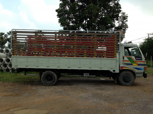 HINO FC2W 120 แรง ยาว 5.50 ม.  กะบะคาโก้ คอกไม้