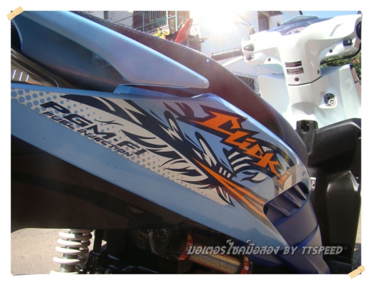 ขาย Click-i ลาย Street ไมล์ขาวคอมบายเบรกปี 54 ขาย Click-i ลาย Street ไมล์ขาวคอมบายเบรกปี 54