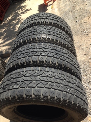 ขายยาง YOKOHAMA GEOLANDAR 265-70-16 ดอก95\% ทั้งชุด ขายยาง YOKOHAMA GEOLANDAR 265-70-16 ดอก95\% ทั้งชุด