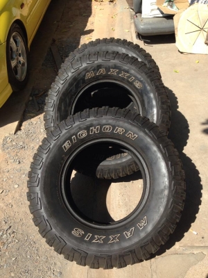 ขายยาง Maxxis Bighorn 265-75-16 ดอกหนาเป็นก้อน ขายยาง Maxxis Bighorn 265-75-16 ดอกหนาเป็นก้อน