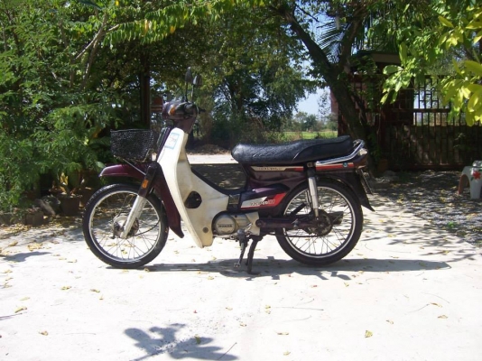 ดรีมคุรุสภาสีน้ำตาล สภาพดีมาก สวยๆ รถเดิมๆ  ทะเบียนขาด 1 ปี