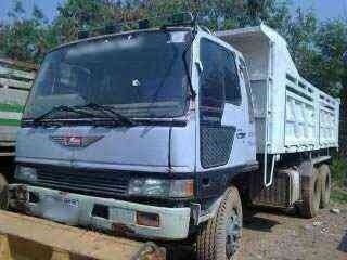 ขายรถบรรทุกสิบล้อดั๊มพ์ Hino 3H เครื่องเดิม HO7d 195 แรง ทะเบียนพร้อม