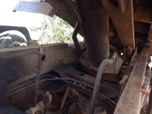 ขายรถบรรทุกสิบล้อดั๊มพ์ Hino 3H เครื่องเดิม HO7d 195 แรง ทะเบียนพร้อม