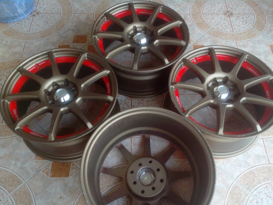 ขายแม็กขอบ16 4รู100 114กว้าาง7 ของใหม่ weds sport sa-70