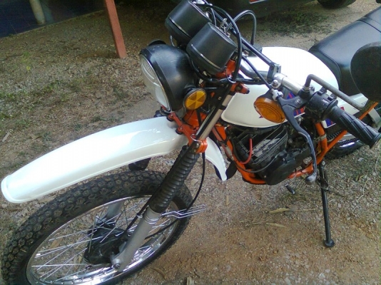 ขายyamaha dt125mono..สภาพดี(ตามรูป)ทะเบียนเต็ม+โอนราคา42,000บาท