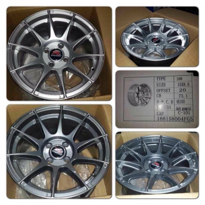 ขายล้อแม็กใหม่100\% ลาย XXR 527 ขอบ15 กว้าง 8 4 รู100 ราคา 8,900 บาทถูก