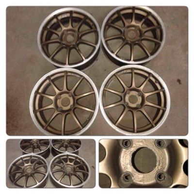 ขายแม็กมือ2 Advan RS ขอบ17 4รู114 ราคา5,900 บาทถูก