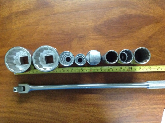 ขายลูกบล็อคใหญ่ PROTO เหมา มีแถมฟรี 3 ตัว