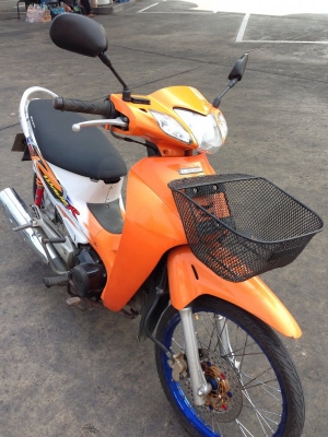 ]WAVE 125R สต๊าทเท้าสีส้มขาวแต่งภายนอกสภาพนางฟ้าลดสุดๆเหลือ19000รายละเอียดด้านใน