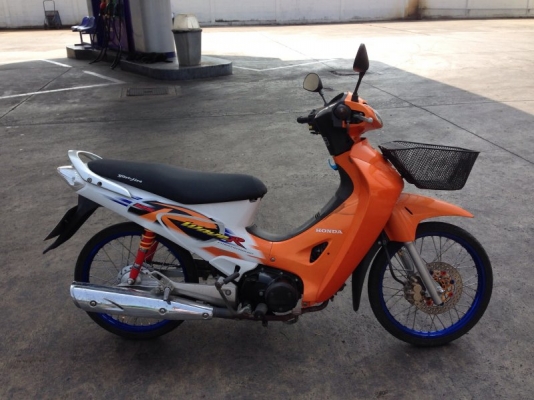 ]WAVE 125R สต๊าทเท้าสีส้มขาวแต่งภายนอกสภาพนางฟ้าลดสุดๆเหลือ19000รายละเอียดด้านใน