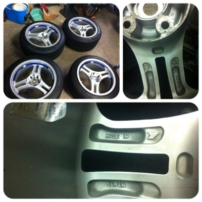 แม็กญี่ปุ่น  ยางสวยๆ