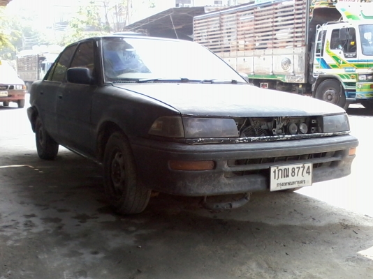 ขายTOYOTA COROLLA ปี1990 สีดำ