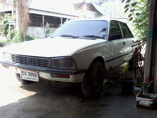 ขายPEUGEOT 505 ปี1984 สีขาว ขายPEUGEOT 505 ปี1984 สีขาว