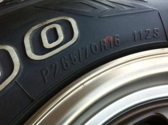 ยาง Maxxis Bravo A/T-700  + TE-37 สวยทั้งชุด