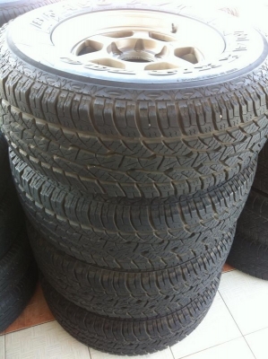 ยาง Maxxis Bravo A/T-700  + TE-37 สวยทั้งชุด