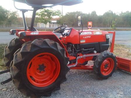 ขายรถไถ Kubota L 4508 (4WD) พร้อมดันหน้า ขายรถไถ Kubota L 4508 (4WD) พร้อมดันหน้า