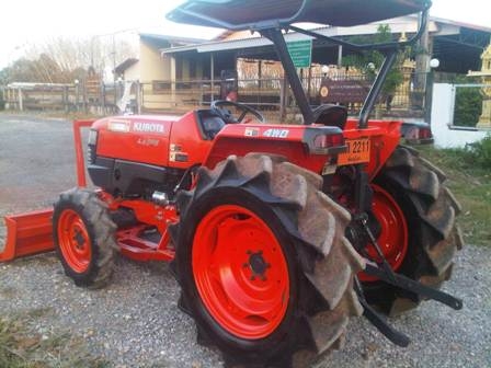 ขายรถไถ Kubota L 4508 (4WD) พร้อมดันหน้า ขายรถไถ Kubota L 4508 (4WD) พร้อมดันหน้า