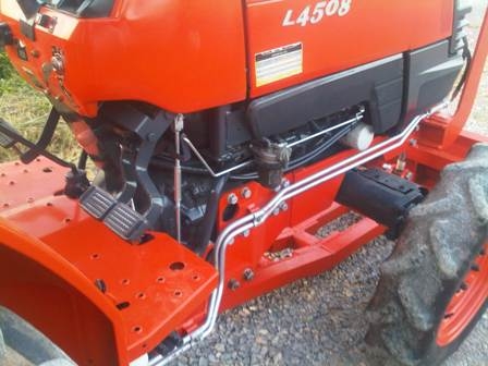 ขายรถไถ Kubota L 4508 (4WD) พร้อมดันหน้า ขายรถไถ Kubota L 4508 (4WD) พร้อมดันหน้า