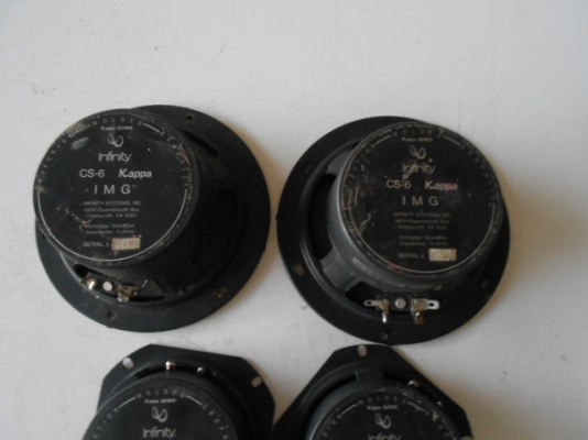 ลำโพง infinity kappa 6+4+แหลม