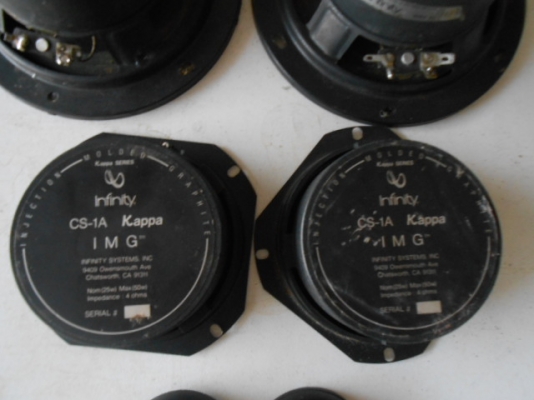 ลำโพง infinity kappa 6+4+แหลม