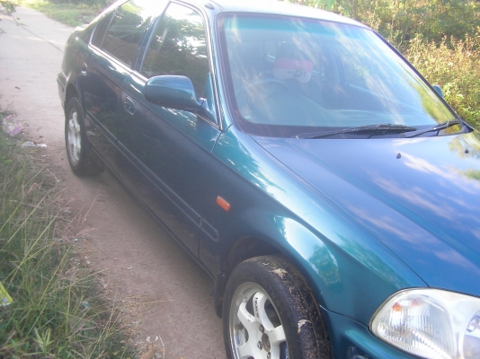 ขาย HONDAชีวิค ตาโต ปี40 เครื่องหัวฉีด กระจกไฟฟ้า แอร์เย็น ล้อแมกขอบ16