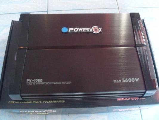แอมป์ 4 แชลแนล powwervox