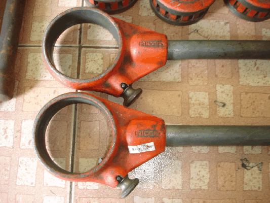 ขายเหมาชุดตาบเกลียว เจาะคว้านรูและคัตเตอร์ RIDGID U.S.A. คับ