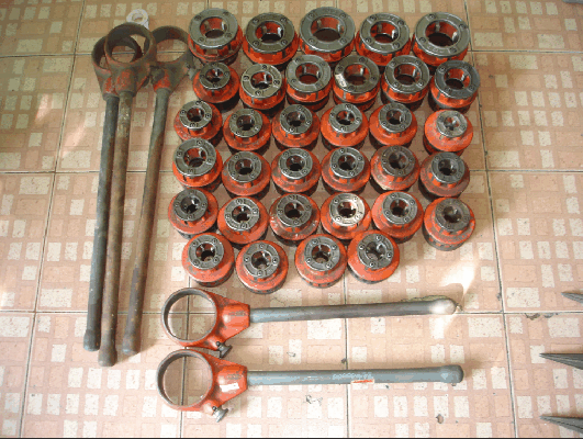 ขายเหมาชุดตาบเกลียว เจาะคว้านรูและคัตเตอร์ RIDGID U.S.A. คับ