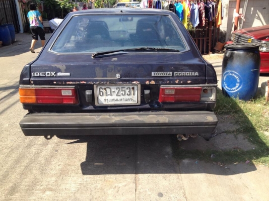 แลก ครับ TOYOTA TE 71 liftback รถทรงสวย เครื่อง 4AG เเกสเเล้ว ดิส 4ล้อ ค้ำโช๊ค ซิ่ง สปิงเเต่ง ล้อเรโทเเท้ ล้นๆ ระบบไฟใช้ได้ครบ คิ้วครบๆ ปัดหลังทำงานหมด ยางดี ช่่วงล่างเเน่นมาก จบๆ 160 นิ่งๆ เทสมาเเล้ว ภาษี ปี57 ไฟหน้าซีนอน โคมใหม่ เบาะซิ่ง โช็คยกฝาท้าย ใช แลก ครับ TOYOTA TE 71 liftback รถทรงสวย เครื่อง 4AG เเกสเเล้ว ดิส 4ล้อ ค้ำโช๊ค ซิ่ง สปิงเเต่ง ล้อเรโทเเท้ ล้นๆ ระบบไฟใช้ได้ครบ คิ้วครบๆ ปัดหลังทำงานหมด ยางดี ช่่วงล่างเเน่นมาก จบๆ 160 นิ่งๆ เทสมาเเล้ว ภาษี ปี57 ไฟหน้าซีนอน โคมใหม่ เบาะซิ่ง โช็คยกฝาท้าย ใช