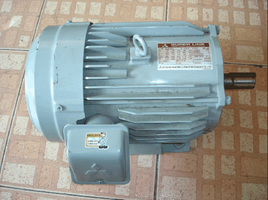 ขายมอเตอร์ Mitsubishi 3HP 3Phase 380V.