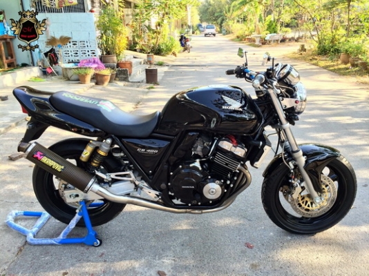 HONDA CB400CC ปี97 สภาพป้ายแดง ใหม่มากๆ อินวอย,สรรพสามิตแท้ 85,000 -