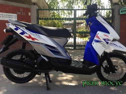 ขายyamaha ttx สีขาวน้ำ้เงิน ปี2013