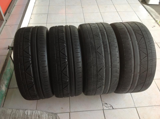 ขายยาง nitto invo 235/40/18 255/40/18 ปี 10 ทั้งชุด 6500