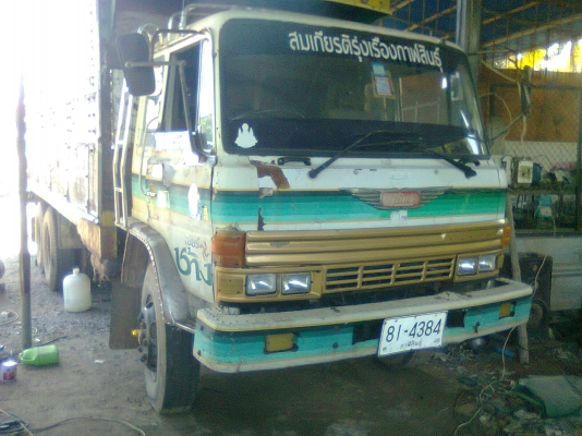 ขายF18 HINO HO7C 185 แรง เพลาเดียว คอกไม้ เบรคทิฟฟิ่ พาวเวอร์ ทะเบียนมี ภาษีครบ