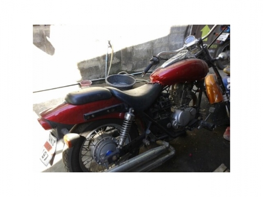 Kawasaki Boss 175 ขายตามสภาพ พร้อมเล่มทะเบียน