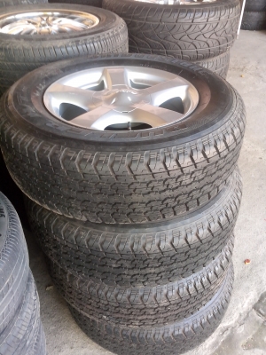 ขายเเม๊กพร้อมยาง อีซูซุ All New สภาพสวยครับ ยางบริสโตน 2013