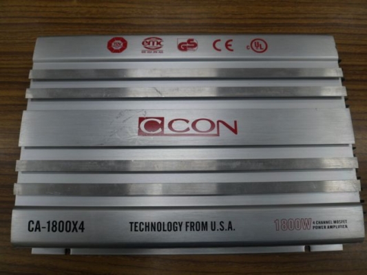 แอมป์ 44 แชลแนล C-con เดิมๆ ไม่มีฝาปิด