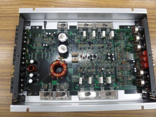 แอมป์ 44 แชลแนล C-con เดิมๆ ไม่มีฝาปิด