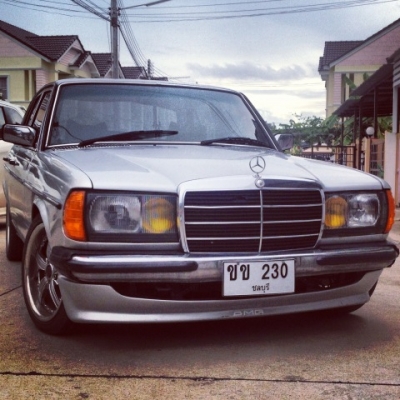 ขาย Benz w123 2jz -ge+gas 100000 สุดท้ายยย
