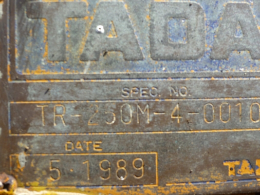 ขาย TADANO TR 250- M4  25ตัน  รถนอก ติดต่อ 0819130428