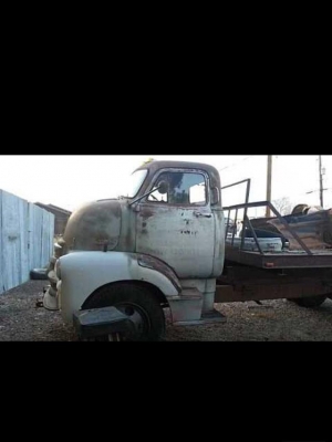 หัวรถ Chevy COE 1954