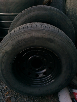 ขายกะทะผ่าพร้อมยาง 215 ขอบ14 6รู